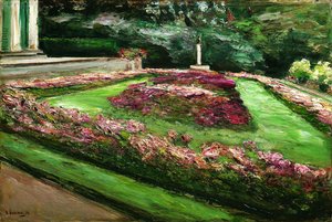 Terraza de Flores en el Jardín Wannsee de Max Liebermann